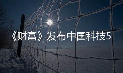 选 小米中国华为科技k入财富发布强缺席