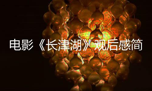 字 0字后感湖电影观观后感5津湖简短长长津