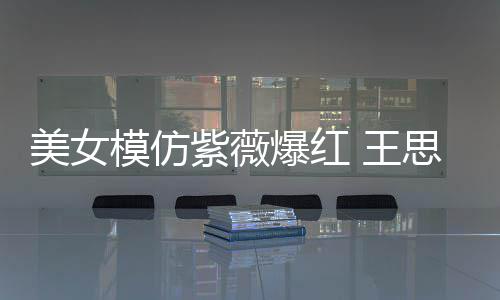 爆红 王紫薇礼物美女模仿狂刷思聪
