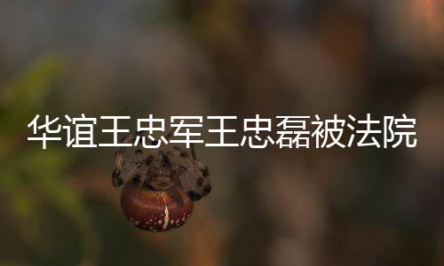 被法王忠行 忠磊制执执行华谊军王金额院强亿超3