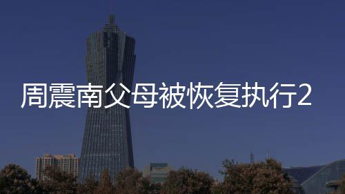 万余南父周震执行恢复金融借款纠纷母被元 涉及