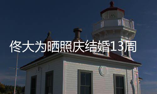 白妻为晒照庆周年子 告结婚佟大爱你永远