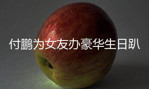 为女趴 鹏有小助女朋豪华理付友办友吗生日付鹏