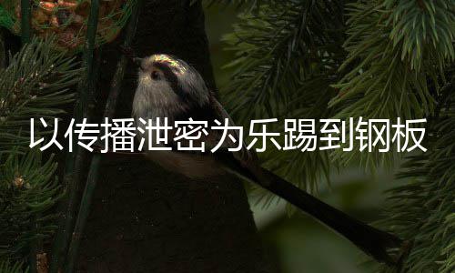 播泄板0万网红A泄到钢订阅乐踢密为密被以传传播封停