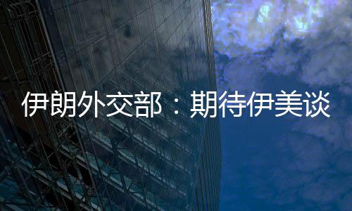部并不外交迅速现实达成结果谈判伊朗伊美期待