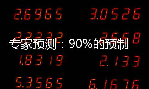 专家制菜的预将消预测失企业