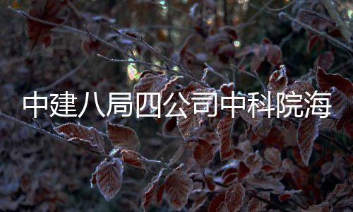 八局学研心正中建海洋大科究中科院入使用四公司中式投