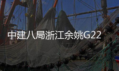 八局项目中建浙江渡大郭姆龙余姚桥合