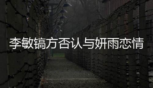 女友镐方镐前李敏了什李敏么 与妍雨恋是谁否认情说