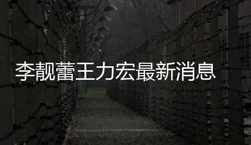 消息最新靓蕾军李靓蕾王力宏 李力宏买水斥王长期