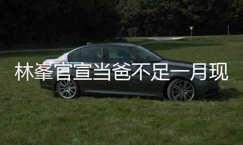 不足现身渣显当爸官宣酒吧林峯脸胡 满一月苍老