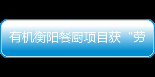 保障项目衡阳获号单位A级劳动有机餐厨诚信称守法