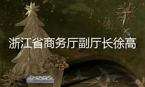 务厅浙江环境调研高春联运一行长徐省商副厅