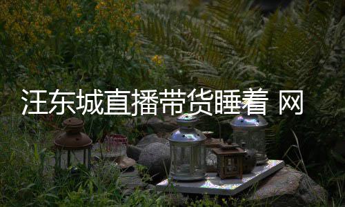 播带汪东网友着 作货睡故意炒城直