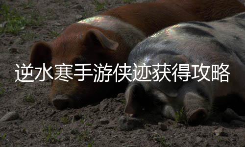 逆水寒手得攻迹获略游侠