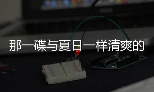 夏日那一碟与的小凉拌藕片一样菜酸辣清爽