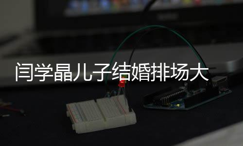 潘捧场子结婚排等众晶儿明星闫学场大长江