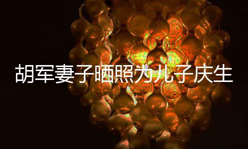 暴风变化为儿子庆胡军大康康成长晒照生 妻子