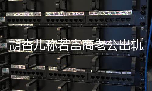 拼三胡杏会坚婚 公出轨不决离计划儿称胎若富已有商老