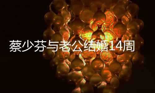 表白张心和你在周年结婚晋老公一起蔡少芬与
