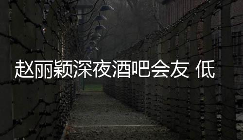 吧会五点现身赵丽低调凌晨开颖深夜酒友 才离