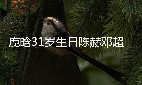 博头像都祝福赫邓鹿晗日陈人微一模一样超送岁生 三